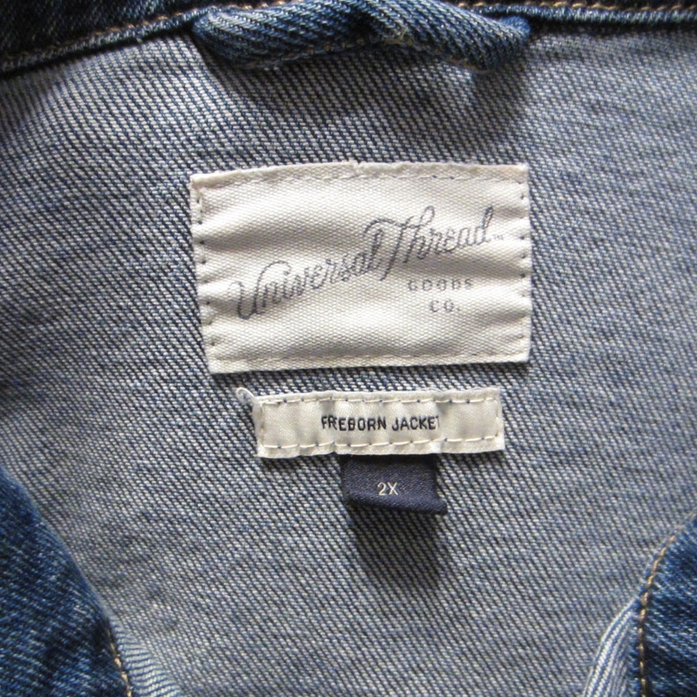 Universal Thread Goods Co. Freeborn Jacket Jean W… - image 6